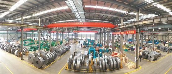 湖北大帆金屬制品火力全開忙生產(chǎn)